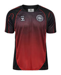 Denmark 2026-27 special shirt front, black to red fade