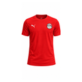 Egypt 2026 red travel shirt front with crest