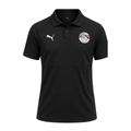 Egypt 2026 black travel polo shirt front with crest
