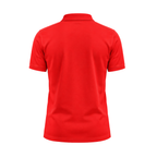 Egypt 2026 red travel polo shirt back view