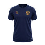Russia 2026 navy training shirt front