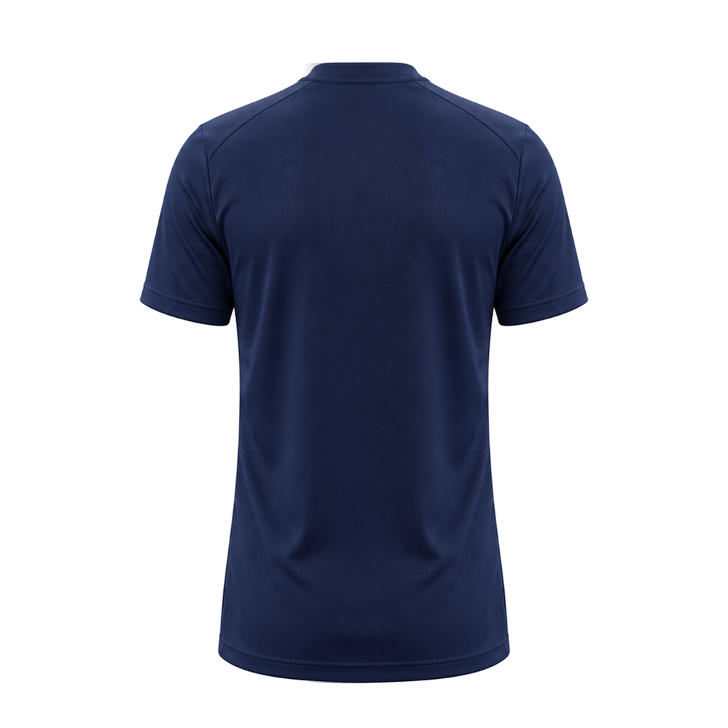 Russia 2026 navy training shirt back view