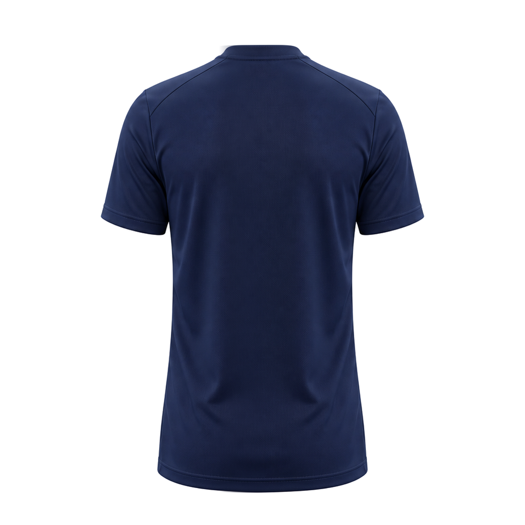 Russia 2026 navy training shirt back view