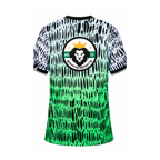 Nigeria 2026 pre-match shirt back with eagle badge