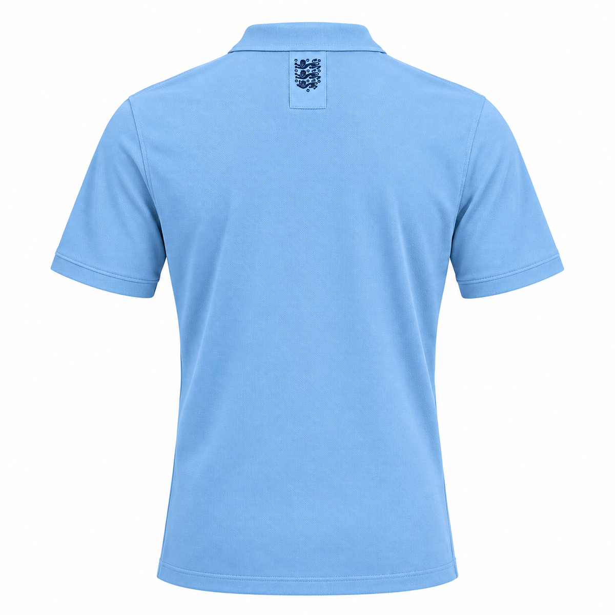 England 2026 travel polo shirt back view