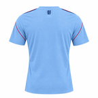 England 2026 sky blue training shirt back view