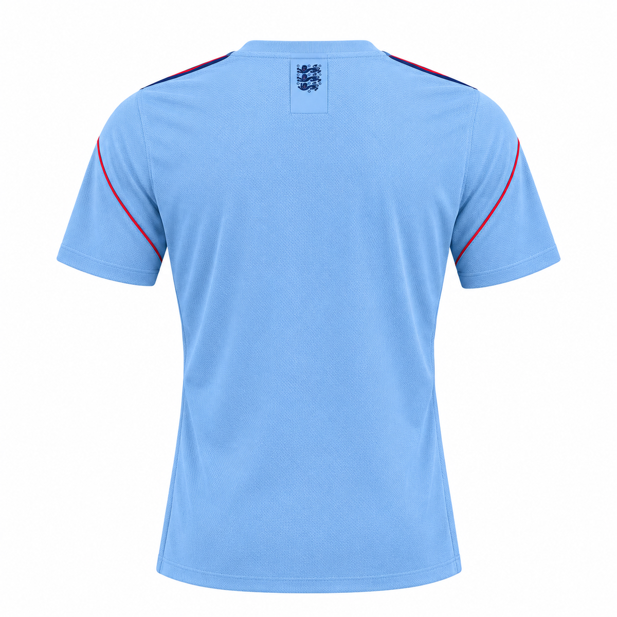 England 2026 sky blue training shirt back view