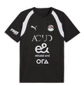 Egypt 2026 black training shirt front with sponsor logos