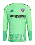 FC Dallas 2026 mint green goalkeeper shirt front, long sleeves