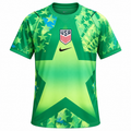 USA 2026 green goalkeeper shirt front with star graphic
