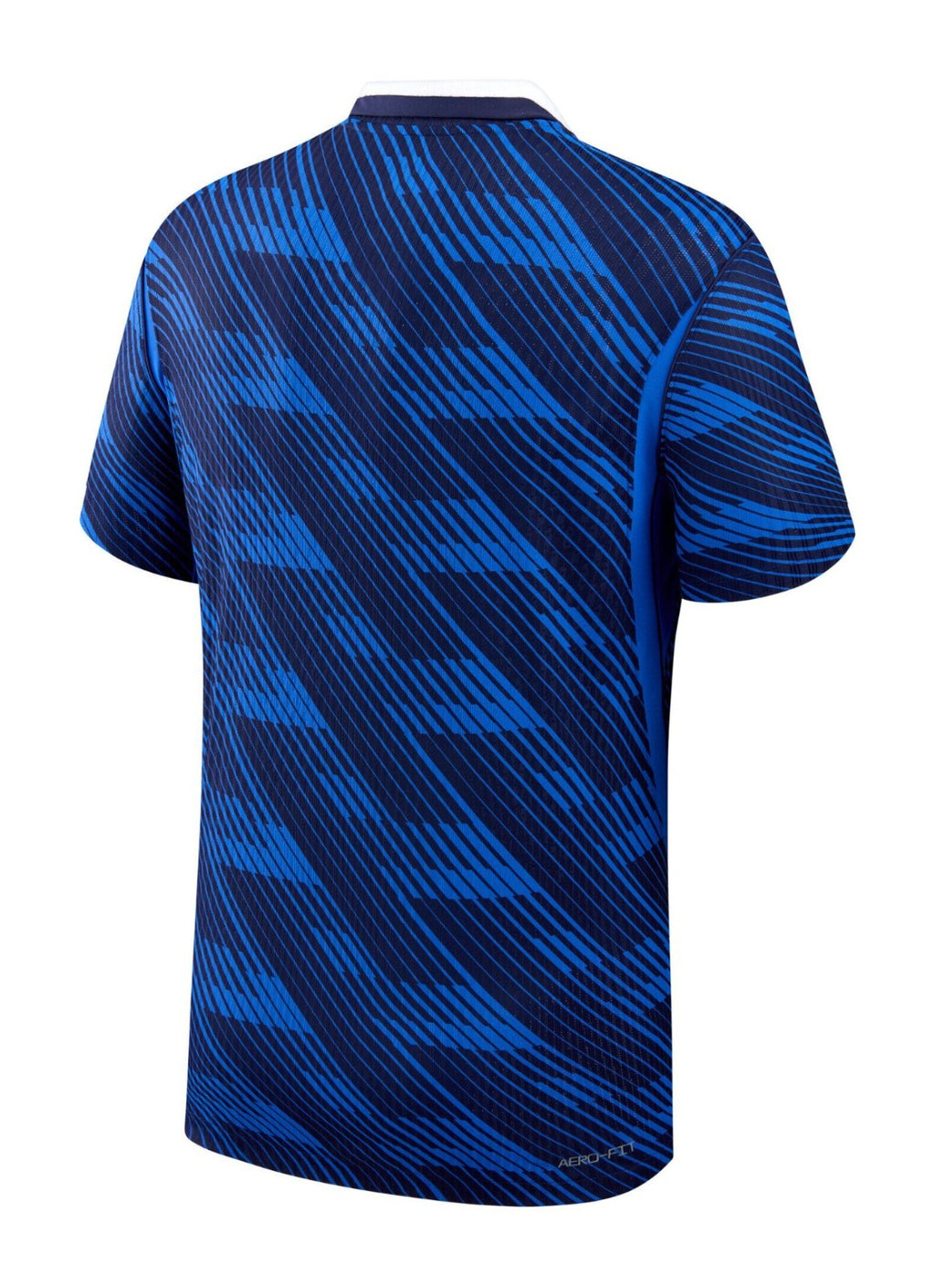 France 2026 home shirt back view in blue