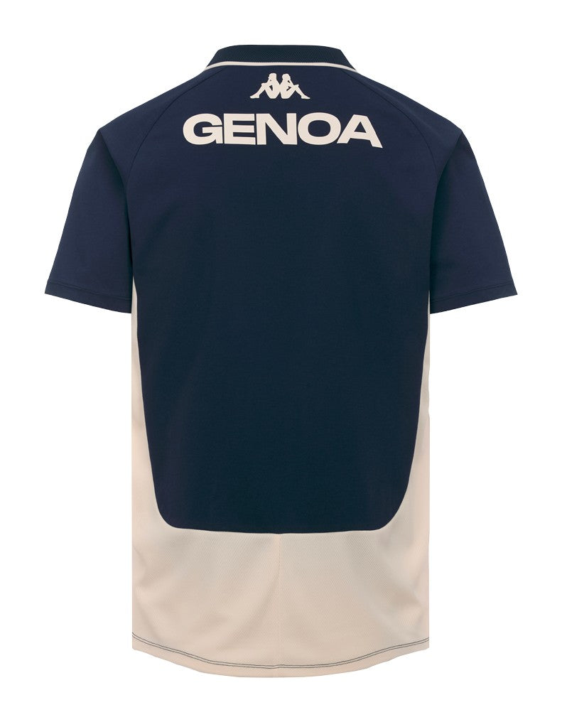 Genoa CFC 2026-27 Navy Polo Shirt