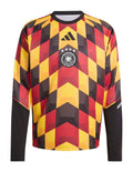 Germany 2026 pre-match home sweatshirt front with geometric print