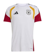Germany 2026 white training shirt front with red sleeves