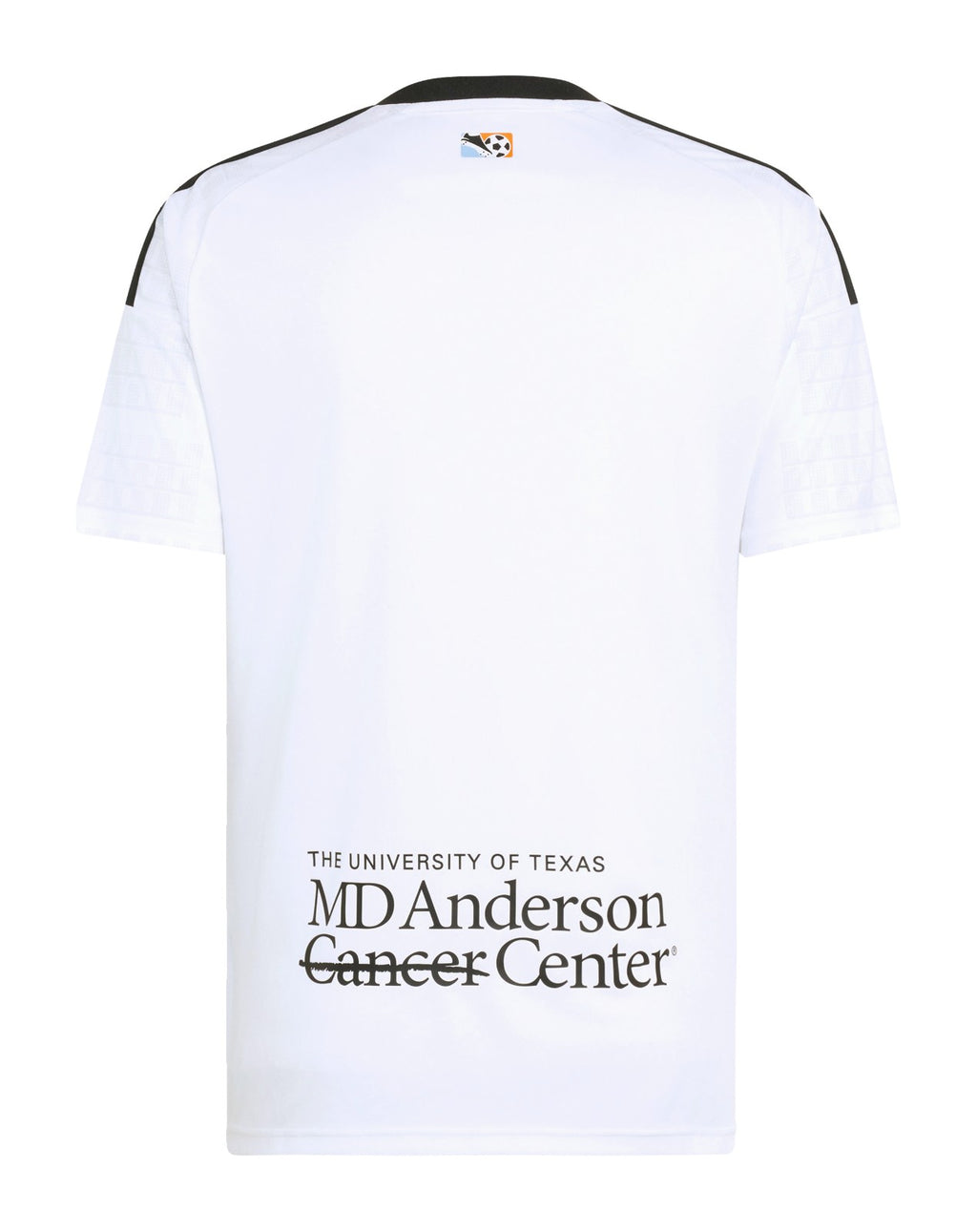 Houston Dynamo 2026 third shirt back view in white