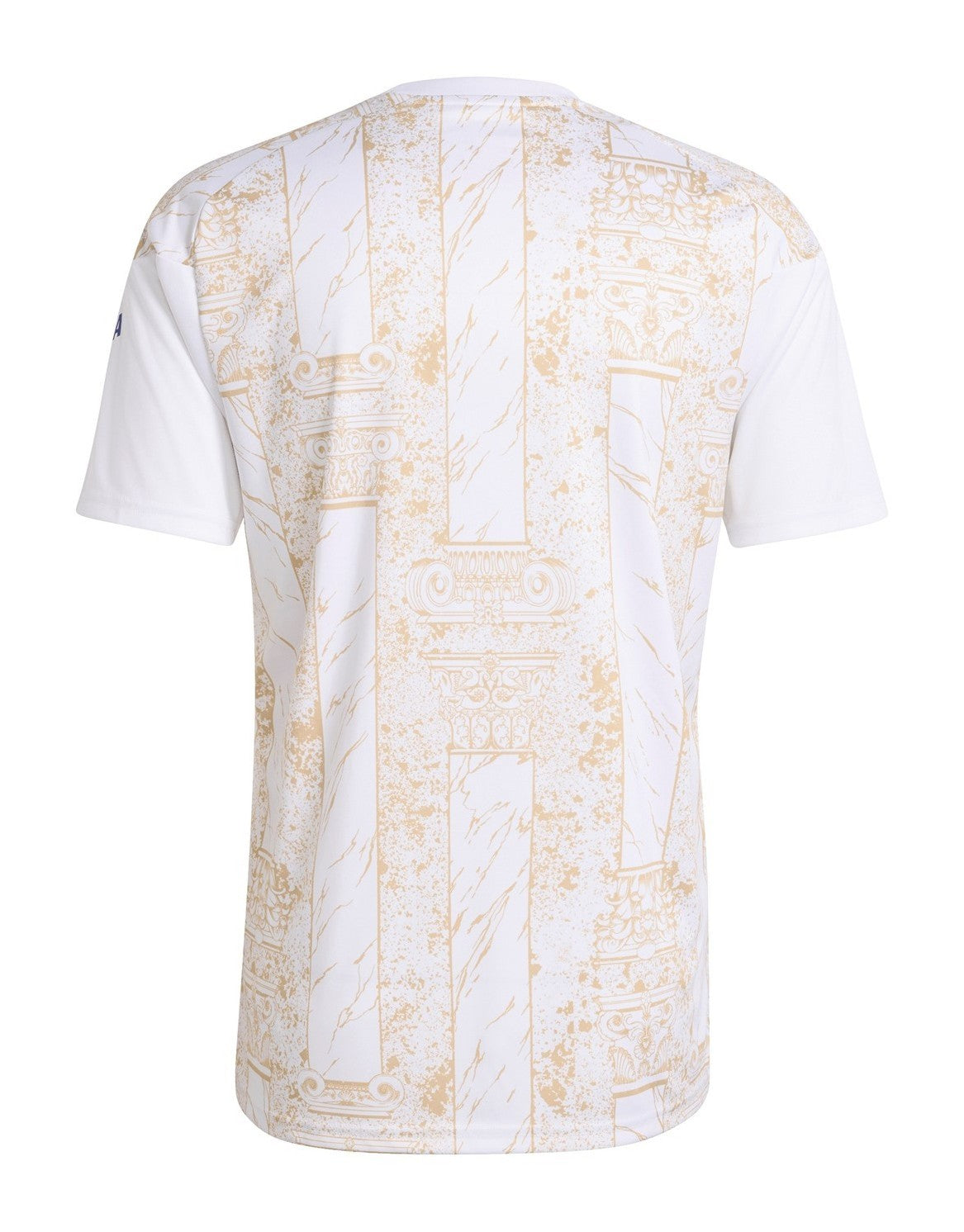 Italy 2026 pre-match home shirt back view