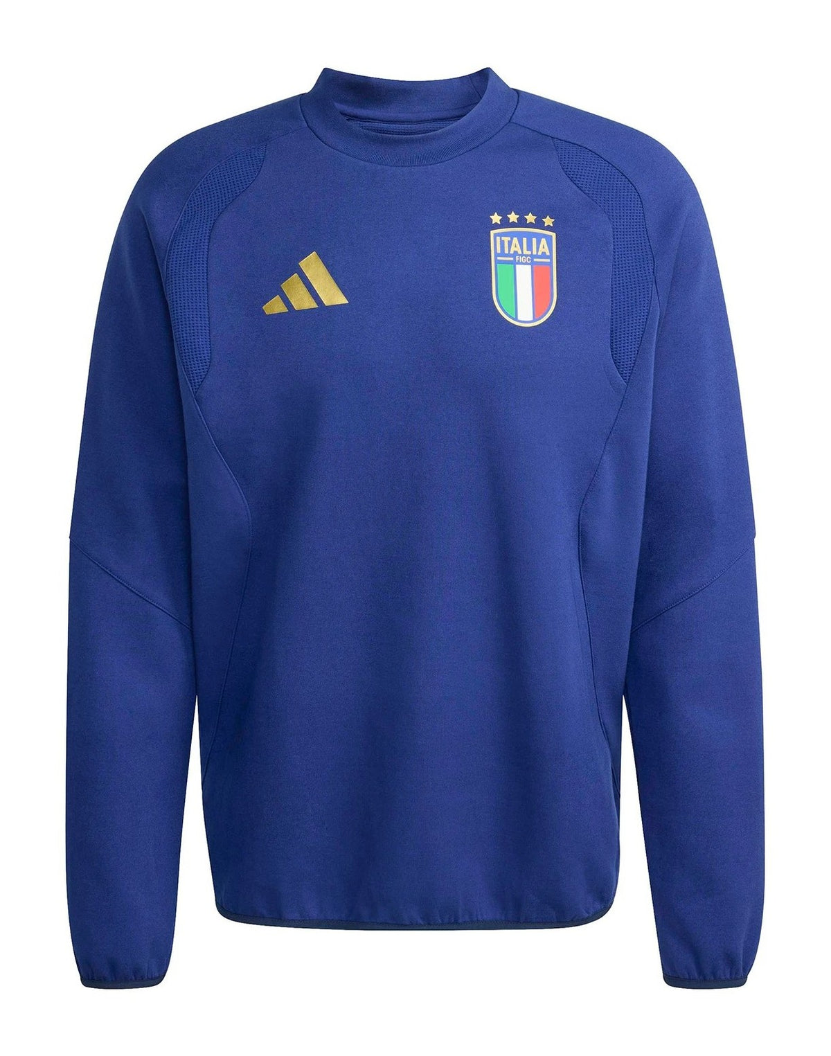 Italy 2026 royal blue travel sweatshirt front