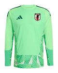 Japan 2026 mint long sleeve goalkeeper shirt front
