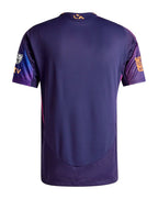LA Galaxy 2026 away shirt back view in purple