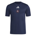 New England Revolution 2026 navy travel shirt front with club seal