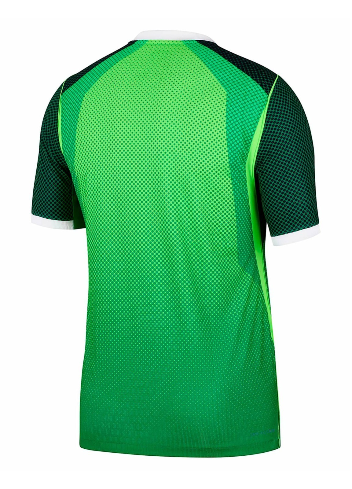 Nigeria 2026 home shirt back view in green
