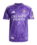 Orlando City 2026 home shirt front, purple Perfect Storm kit