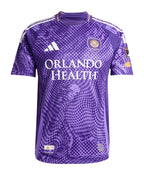 Orlando City 2026 home shirt front, purple Perfect Storm kit