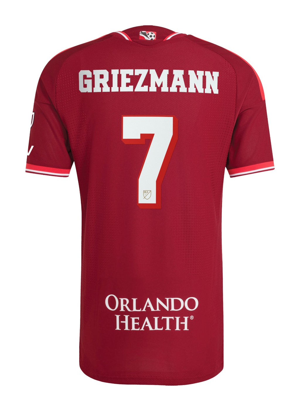 Orlando City 2026 third shirt back with name and number printing