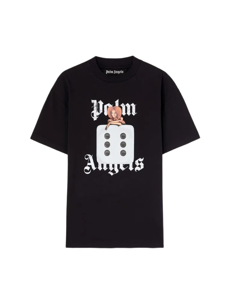 Palm Angels Black T Shirt