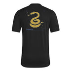 Philadelphia Union 2026 travel shirt back view, black