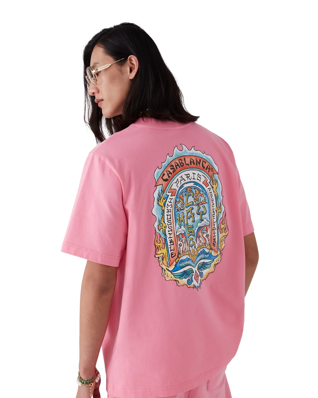 Pink Casablanca T Shirt