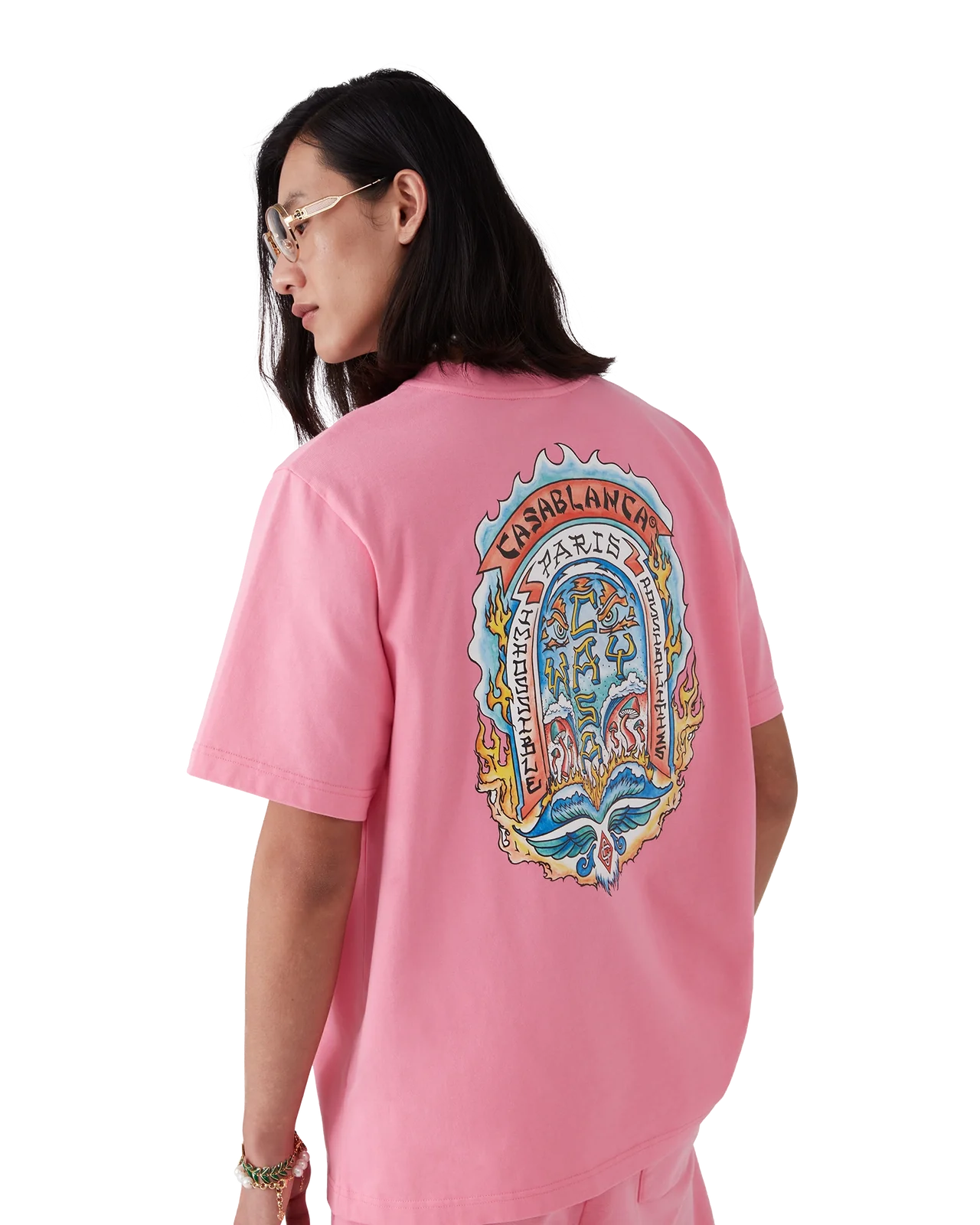Pink Casablanca T Shirt