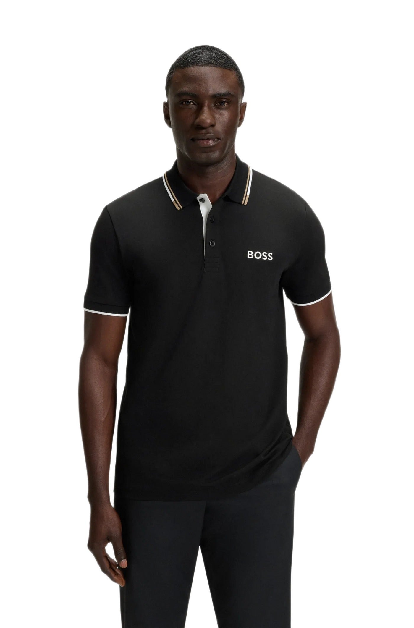 Polo Shirt and Boss Logo