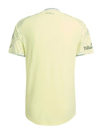 Portland Timbers 2026 away shirt back view in yellow