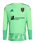 Real Salt Lake 2026 mint goalkeeper shirt front, long sleeves