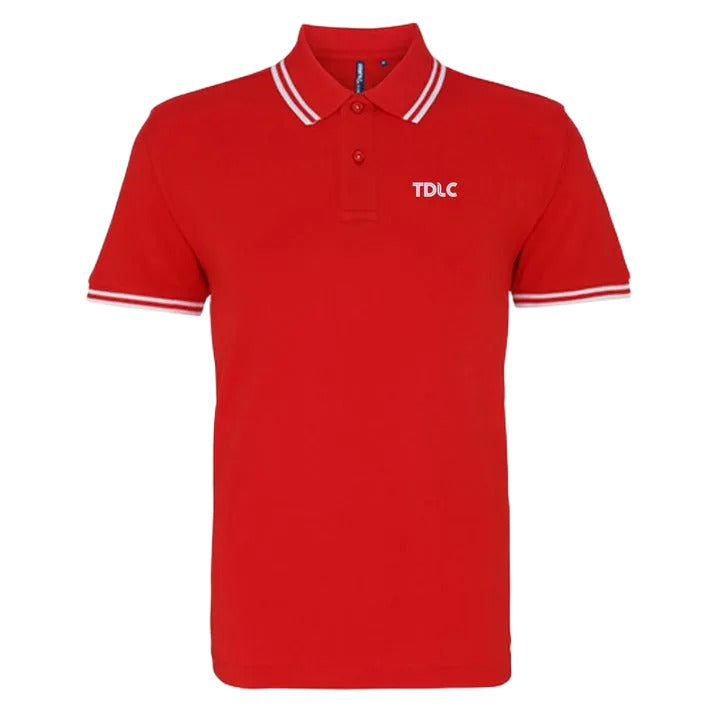 Red and White Polo Shirt