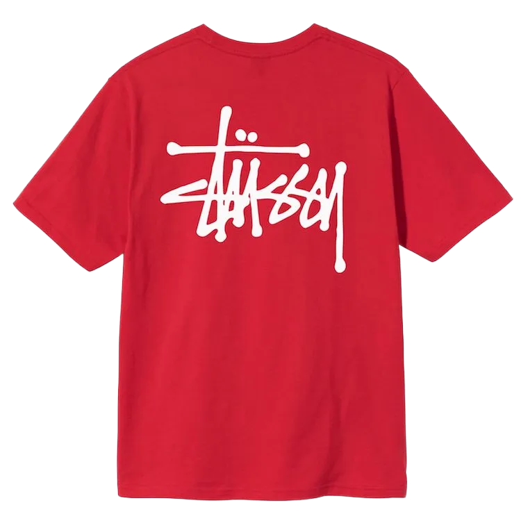 Red Stussy T Shirt