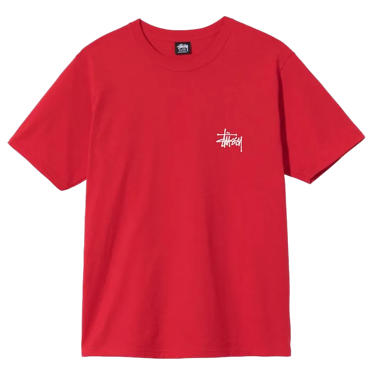 Red Stussy T Shirt