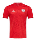 Russia 2026 home shirt front, red with eagle crest