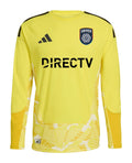 San Diego FC 2026 yellow goalkeeper shirt front, long sleeves