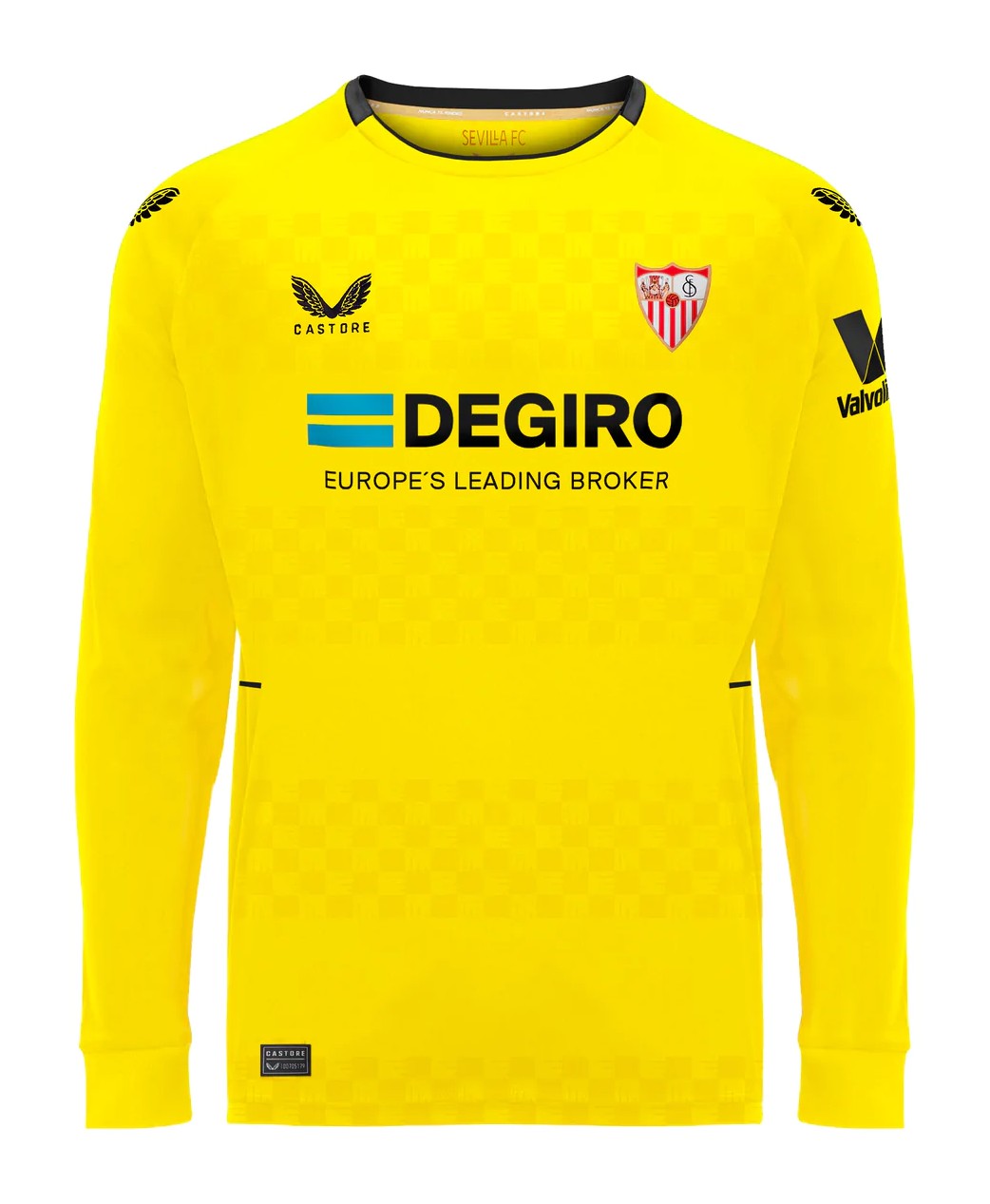Sevilla FC 2022-23 Yellow Goalkeeper Jersey