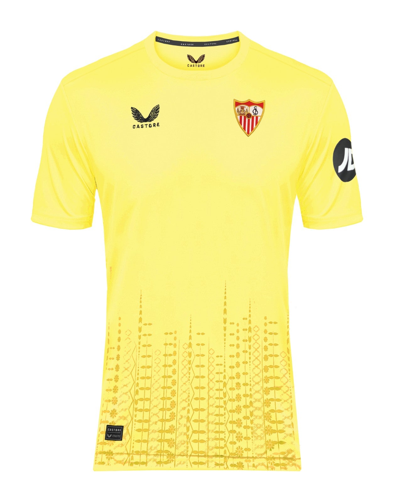 Sevilla FC 2024-25 Yellow Goalkeeper Jersey