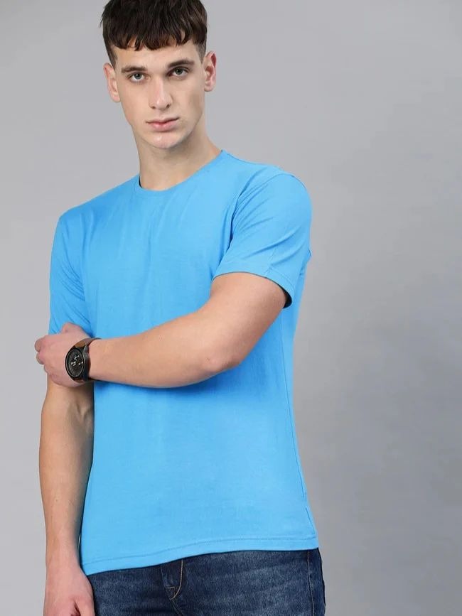 Sky Blue Color T Shirt