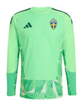 Sweden 2026 green goalkeeper shirt front
