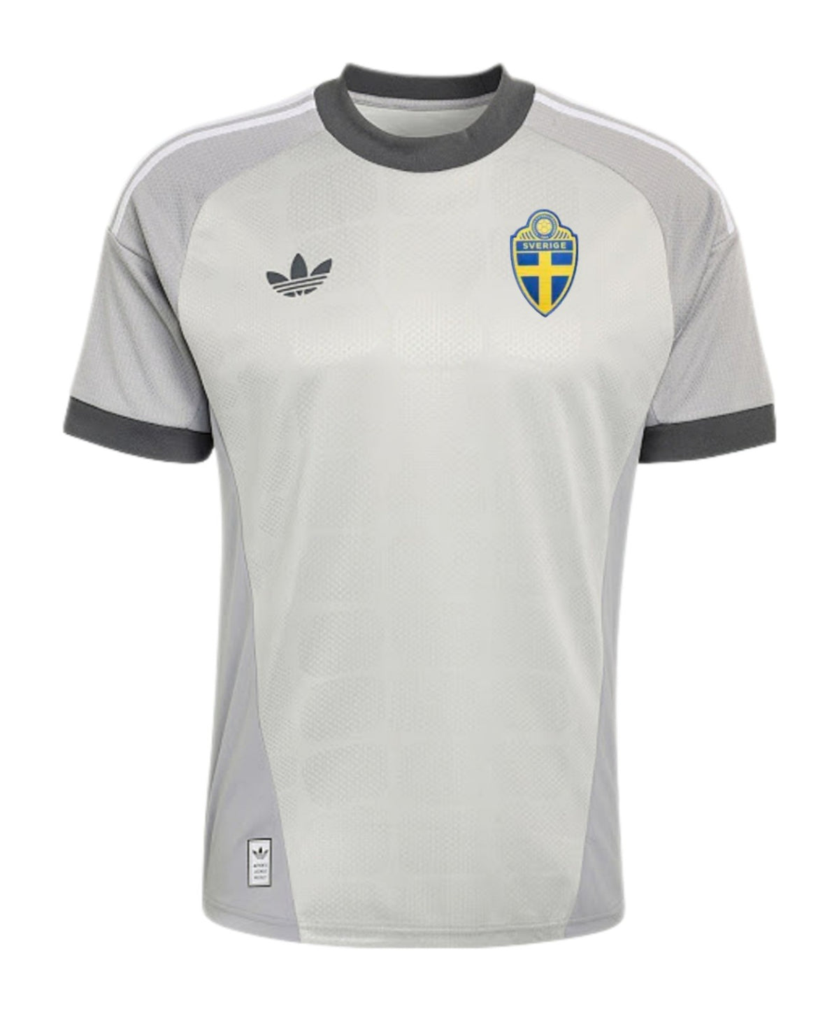 Sweden 2026 grey goalkeeper shirt front