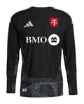 Toronto FC 2026 black goalkeeper shirt front, long sleeves