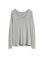 V Neck Long Sleeve Shirt