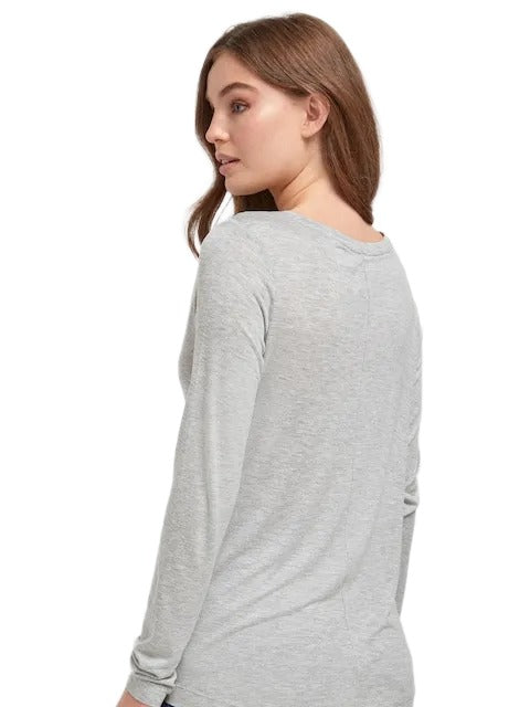 V Neck Long Sleeve T Shirt