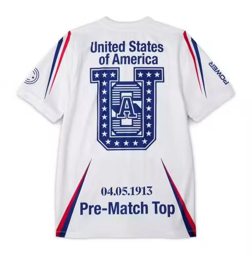 USA 2026 pre-match shirt back with 1913 graphic