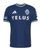 Vancouver Whitecaps 2026 away shirt front, navy Coastal jersey